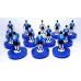 Subbuteo Andrew Table Soccer Argentina 1986 World Cup Team away kit on Classic Hasbro bases